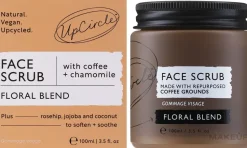 Kaffee-Körperpeeling mit Blumenölen