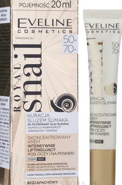 Konzentrierte Augen- und Augenlidcreme mit intensivem Lifting-Effekt 50+/70+