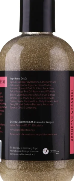 Körper- und Gesichtspeeling mit Orangen- und Zitronenöl