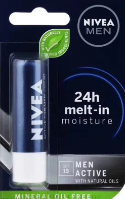 Lippenbalsam für Männer SPF 15