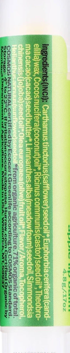 Lippenbalsam mit Apfelgeschmack