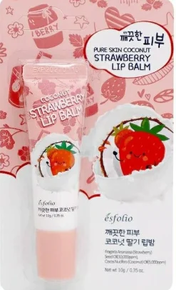Lippenbalsam mit Erdbeerextrakt