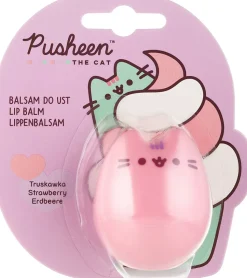 Lippenbalsam mit Erdbeergeschmack