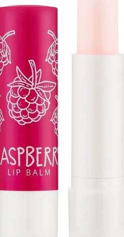 Lippenbalsam mit Himbeergeschmack