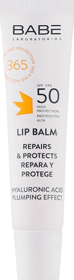 Lippenbalsam mit Hyaluronsäure und Lichtschutzfaktor 50