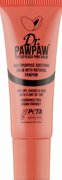Lippenbalsam mit Pfirsichgeschmack