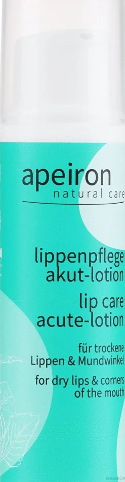 Lippenlotion für trockene, rissige und zu Herpes neigende Lippen und Mundwinkel