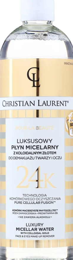 Luxuriöses Mizellen-Reinigungswasser mit molekularem Gold