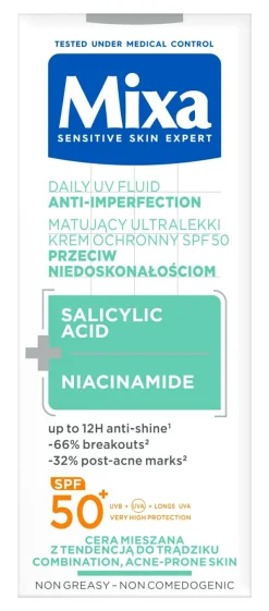 Mattierende ultraleichte Schutzfluid gegen Unreinheiten