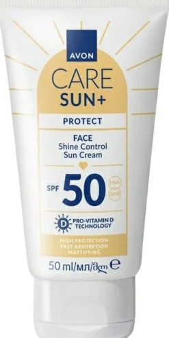 Mattierende Sonnencreme fürs Gesicht SPF50