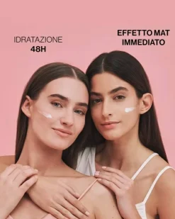 Mattierendes und feuchtigkeitsspendendes Gesichtsfluid