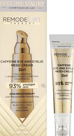 Meso-Creme mit Koffein 3-in-1 für die Haut um die Augen