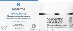 Mikrodermabrasion-Gesichtscreme