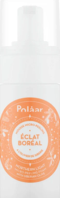 Mikro-Peeling-Gesichtsschaum mit sibirischen Oliven