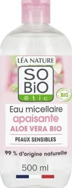 Mildes Mizellenwasser mit Aloe Vera