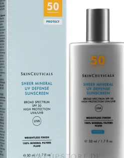 Mineralisches Sonnenschutzfluid für das Gesicht SPF 50