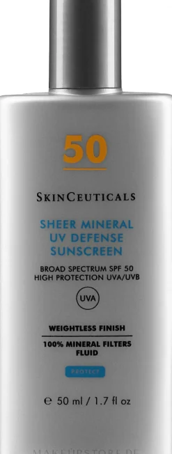 Mineralisches Sonnenschutzfluid für das Gesicht SPF 50