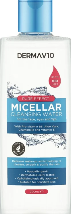 Mizellen-Reinigungswasser mit Provitamin B5, Aloe Vera, Kamille und Vitamin E