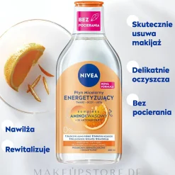 Mizellen-Reinigungswasser mit Vitaminen für empfindliche Haut