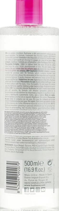 Mizellenwasser für empfindliche, trockene und irritierte Haut