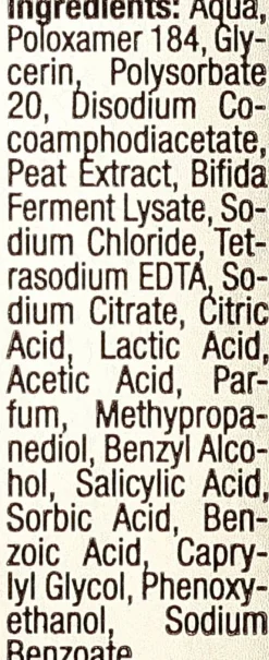 Mizellenwasser für Gesicht und Augen