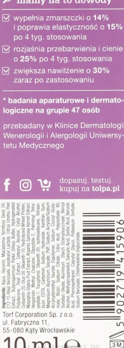 Modellierende Augencreme gegen Falten und dunkle Ringe 50+