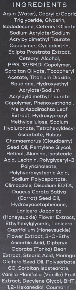 Nachtcreme-Serum für das Gesicht mit Vitamin A 0,06%