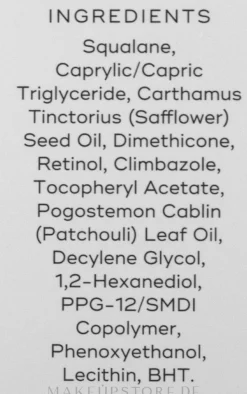 Nachtserum für das Gesicht mit Retinol