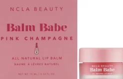 Natürlicher pflegender Lippenbalsam Pink Champagner mit Kokosöl, Shea-, Kakao- und Avocadobutter