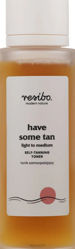 Natürlicher selbstbräunender Toner für das Gesicht