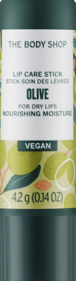 Nährender und feuchtigkeitsspendender Lippenbalsam mit Olive