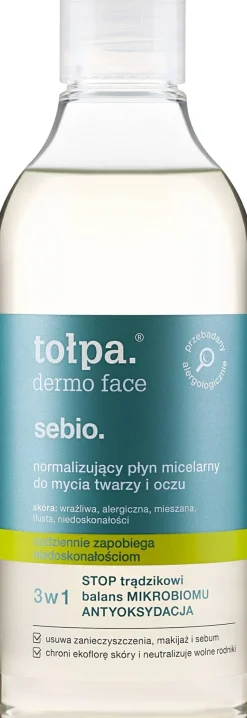 Normalisierendes Mizellenwasser für Gesicht und Augen