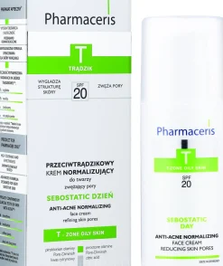 Normalisierende und mattierende Anti-Akne Tagescreme zur Porenverengung SPF 20