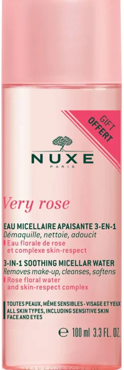 Nuxe Very Rose 3 in 1 Soothing Micellar Water