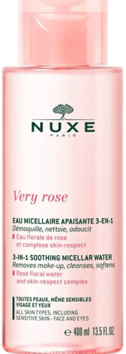 Nuxe Very Rose 3 in 1 Soothing Micellar Water