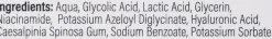Peeling für das Gesicht mit Glykol- und Milchsäure 30%