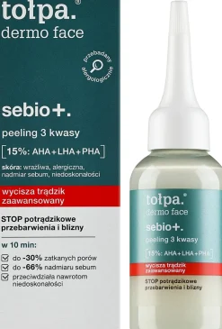 Peeling mit 3 Säuren