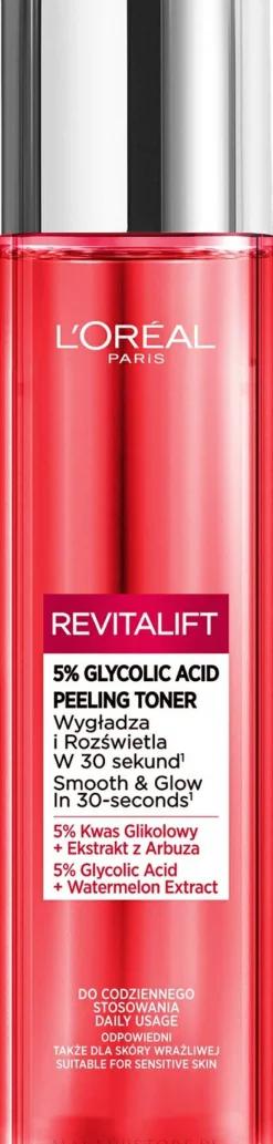 Peeling-Toner mit Glykolsäure für alle Hauttypen