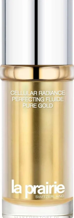 Perfektionierende Hautpflege mit Goldpartikeln