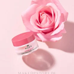 Pflegebalsam für trockene bis sehr trockene Lippen mit Rosenölextrakt, Sheabutter und Bienenwachs