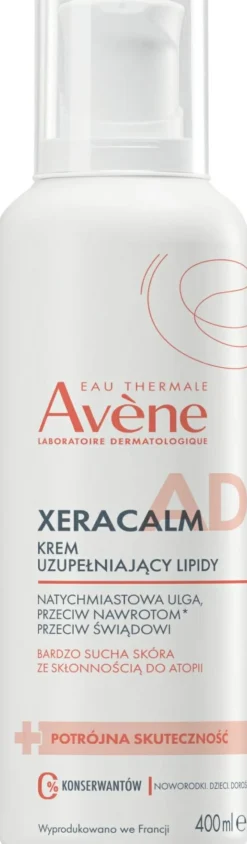 Pflegende Creme für sehr trockende, atopische und juckende Haut