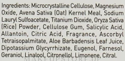 Pflegendes Gesichtspeeling mit feinen Reiskörnern, Vitamin C und Salicylsäure