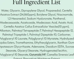 Pflegendes und glättendes Gesichtsserum für empflindliche Haut mit Centella Asiatica