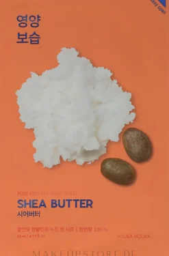 Pflegende Tuchmaske mit Sheabutter