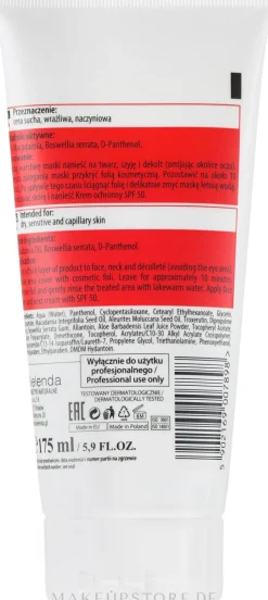 Pflegende und regenerierende Maske nach dem Peeling