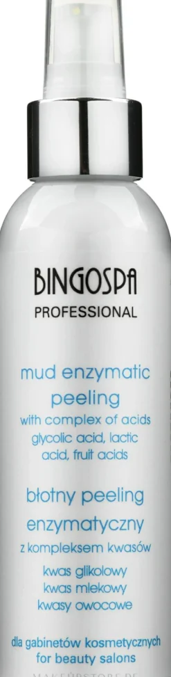Professionelles Schlamm-Enzym-Peeling für Gesicht