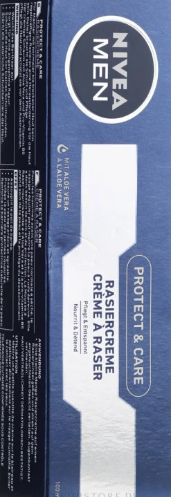 Rasiercreme mit Aloe Vera