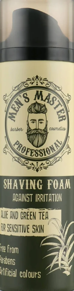 Rasierschaum Aloe und grüner Tee