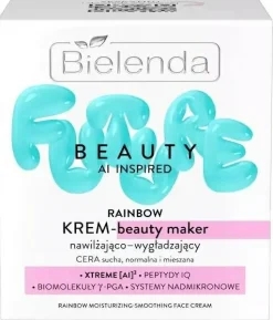 Regenbogenfeuchtigkeit und glättende Creme-Beauty-Maker