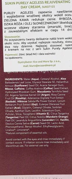 Regenerierende Augencreme für alle Hauttypen